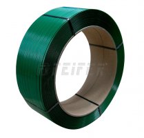 PET Band 15,5 x 0,70 mm, 406/145 - 1750 m, 3860 N, grün