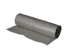 LDPE-Müllsack, 700 x 1100 mm, Typ 80, klar, 25 Stück/Rolle – ohne Deckel